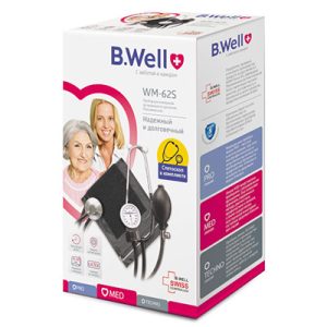 فشارسنج عقربه ای با گوشی بی ول مدل B.Well  WM-62S