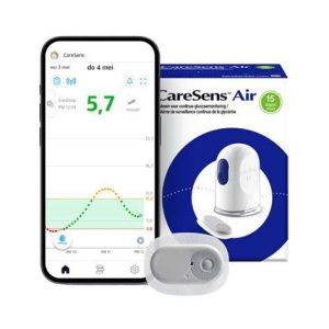 سنسور پایش مداوم قندخون کرسنس ایرCaresens Air Continuous Glucose Monitoring Sensor